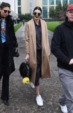 KENDALL JENNER Out and About in Milan 02/27/2016