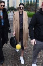 KENDALL JENNER Out and About in Milan 02/27/2016