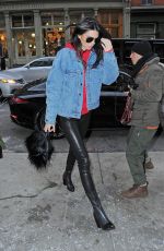 KENDALL JENNER Out for Lunch at Cipriani in Soho 02/12/2016