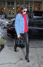 KENDALL JENNER Out for Lunch at Cipriani in Soho 02/12/2016