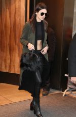 KENDALL JENNER Out in New York 02/11/2016