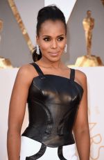 KERRY WASHINGTON at 88th Annual Academy Awards in Hollywood 02/28/2016