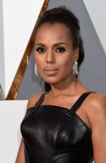 KERRY WASHINGTON at 88th Annual Academy Awards in Hollywood 02/28/2016