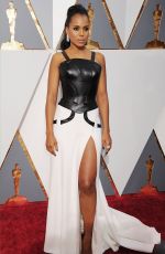 KERRY WASHINGTON at 88th Annual Academy Awards in Hollywood 02/28/2016