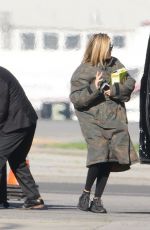 KHLOE KARDASHIAN at LAX Airport in Los Angeles 02/12/2016