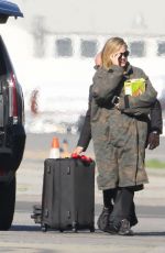 KHLOE KARDASHIAN at LAX Airport in Los Angeles 02/12/2016