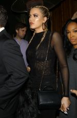 KHLOE KARDASHIAN at Nice Guy in West Hollywood 01/29/2016