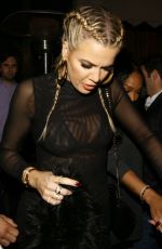KHLOE KARDASHIAN at Nice Guy in West Hollywood 01/29/2016