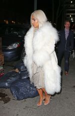 KIM KARDASHIAN at Negril Restaurant in New York 02/11/2016