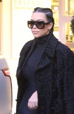 KIM KARDASHIAN Leaves Epione Salon in Beverly Hills 02/18/2016