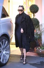KIM KARDASHIAN Leaves Epione Salon in Beverly Hills 02/18/2016