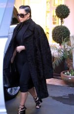 KIM KARDASHIAN Leaves Epione Salon in Beverly Hills 02/18/2016