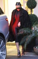 KIM KARDASHIAN Leaves Epione Salon in Beverly Hills 02/18/2016