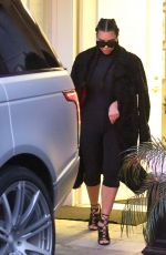 KIM KARDASHIAN Leaves Epione Salon in Beverly Hills 02/18/2016