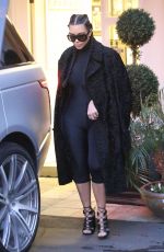 KIM KARDASHIAN Leaves Epione Salon in Beverly Hills 02/18/2016