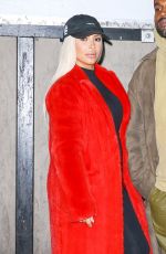 KIM KARDASHIAN Leaves Hamilton an American Musical Broadway Play in Manhattan 02/12/2016