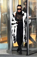 KIM KARDASHIAN Out and About in New York 02/10/2016