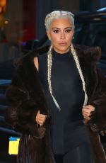 KIM KARDASHIAN Out and About in New York 02/13/2016
