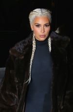 KIM KARDASHIAN Out and About in New York 02/13/2016