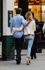 KIMBERLEY GARNER Out and About in London 02/21/2016