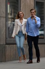 KIMBERLEY GARNER Out and About in London 02/21/2016