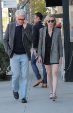 KIRSTEN DUNST and Her Father Klaus Dunst Out in Los Angeles 02/03/2016