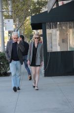 KIRSTEN DUNST and Her Father Klaus Dunst Out in Los Angeles 02/03/2016