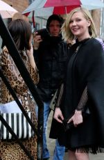 KIRSTEN DUNST at Rodarte 2016 Fashion Show in New York 02/16/2016