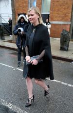 KIRSTEN DUNST at Rodarte 2016 Fashion Show in New York 02/16/2016