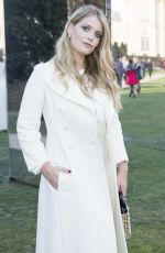 KITTY SPENCER at Christian Dior Fashion Show in Paris 01/25/2016