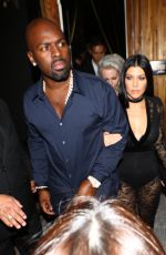 KOURTNEY and KHLOE KARDASHIAN at Nice Guy in West Hollywood 02/15/2016