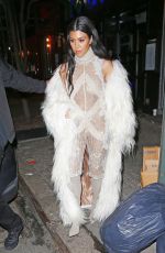 KOURTNEY KARDASHIAN at Negril Restaurant in New York 02/11/2016