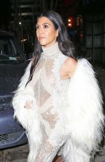 KOURTNEY KARDASHIAN at Negril Restaurant in New York 02/11/2016