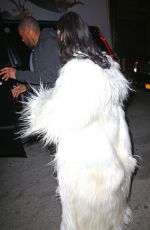 KOURTNEY KARDASHIAN at Negril Restaurant in New York 02/11/2016