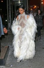 KOURTNEY KARDASHIAN at Negril Restaurant in New York 02/11/2016