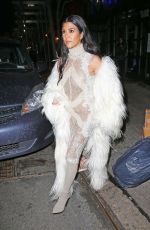 KOURTNEY KARDASHIAN at Negril Restaurant in New York 02/11/2016