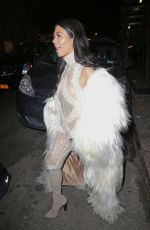 KOURTNEY KARDASHIAN at Negril Restaurant in New York 02/11/2016