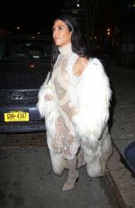 KOURTNEY KARDASHIAN at Negril Restaurant in New York 02/11/2016