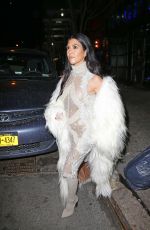 KOURTNEY KARDASHIAN at Negril Restaurant in New York 02/11/2016
