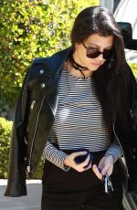 KOURTNEY KARDASHIAN Out and About in Beverly Hills 02/04/2016