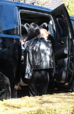 KOURTNEY KARDASHIAN Out and About in Beverly Hills 02/04/2016