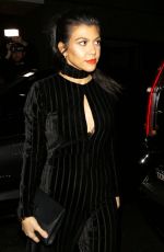 KOURTNEY KARDASHIAN Out for a Beverly Hills Salon’s Grand Opening 02/04/2016