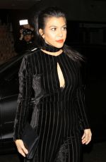 KOURTNEY KARDASHIAN Out for a Beverly Hills Salon’s Grand Opening 02/04/2016