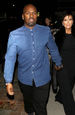 KRIS JENNER Out for a Beverly Hills Salon’s Grand Opening 02/04/2016