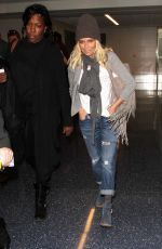 KRISTIN CHENOWETH at LAX Airport in Los Angeles 02/12/2016