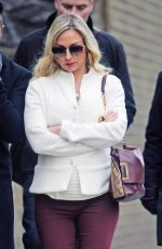 KRISTINA RIHANOFF Out and About in London 02/10/2016