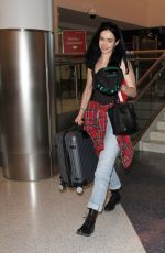 KRYSTEN RITTER at LAX Airport in Los Angeles 02/19/2016