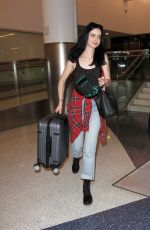 KRYSTEN RITTER at LAX Airport in Los Angeles 02/19/2016