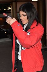 KYLIE JENNE Leaves a Restaurant in Beverly Hills 02/03/2016
