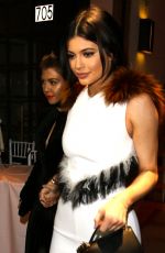 KYLIE JENNER and KOURTNEY KARDASHIAN Out for a Beverly Hills Salon’s Grand Opening 02/04/2016